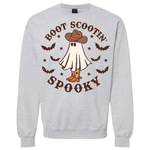 Boot Scootin’ Spooky Crewneck Sweatshirt