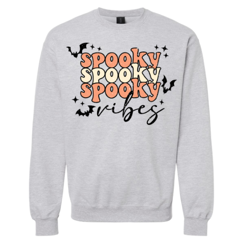 Spooky Spooky Spooky Vibes Crewneck