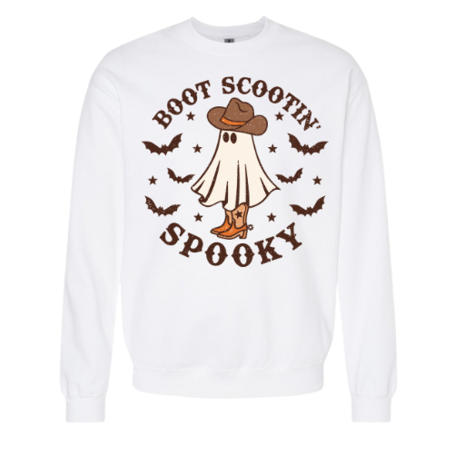 Boot Scootin’ Spooky Crewneck Sweatshirt